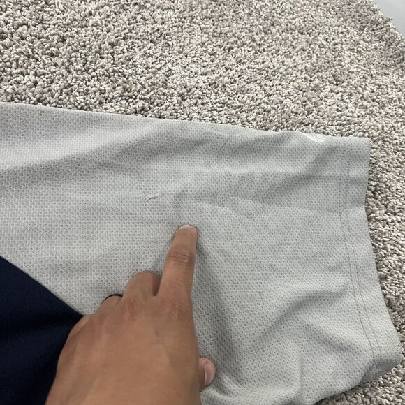 Vintage Seattle Mariners Majestic Jersey Mens Medium‎ Large Blue 90s Streetwear - Picture 10 of 11